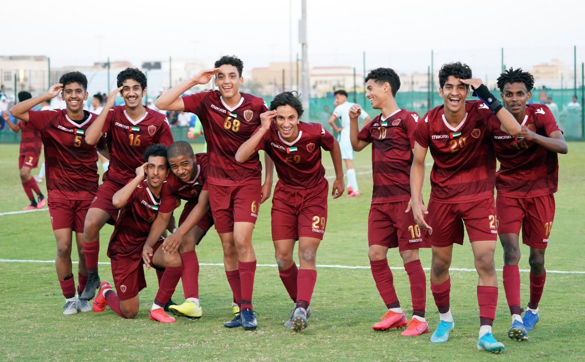 ALWAHDA_ACADEMY's tweet photo. تعادل الوحدة أمام فريق  بني ياس 1-1 في إياب كأس الناشئين تحت 17 عام وذلك مساء اليوم بملعب نادي بني ياس 🇱🇻

⚽️ مصطفى محمد 

#WHDFC https://t.co/LlT8JEf1Kw