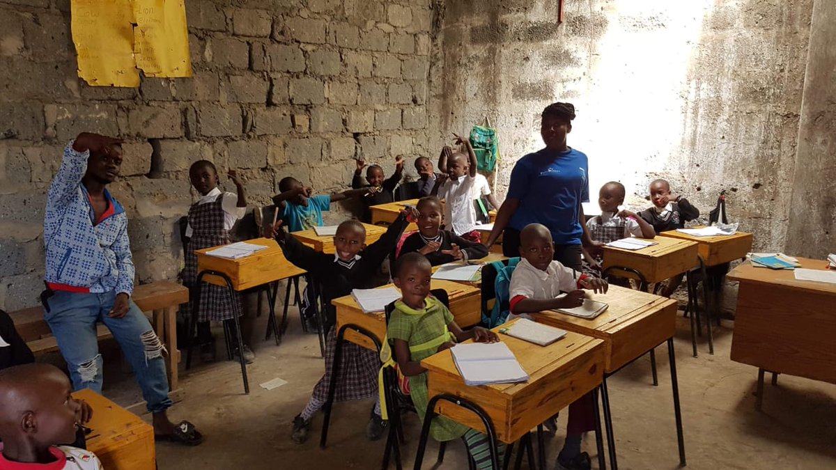 nations4hope's tweet photo. The water filtration system at Hope Gateway Education Center in Kenya is still faithfully being used! Check out how these kids are now able to get clean drinking water and take a look at the new school now under construction.
 - https://t.co/Oxj4d7mhru https://t.co/FCzkT9AXwd