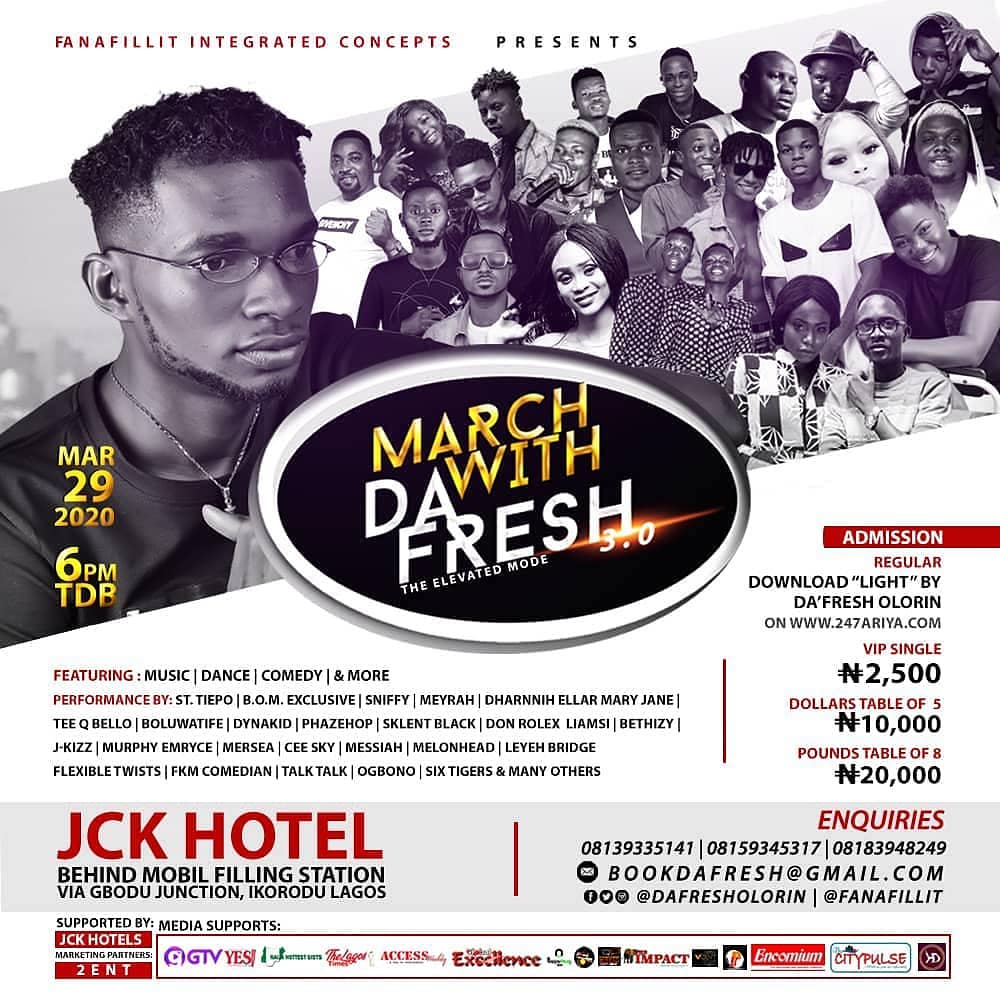 mrdarmie_'s tweet photo. 🙏🏽🙏🏽🙏🏽🙏🏽🙏🏽🙏🏽🙏🏽🙏🏽❤❤❤❤❤ Reposted from @ticketstrolley (@get_regrann) -  MARCH WITH DA'FRESH 3.0 #MWD3 is upon us!!! Featuring Music, Dance, Comedy and many moreeeee
Wathu waiting for??? Cop your tickets on https://t.co/m2TXu1GOW3 #littylitty #MWD3 #concert #ticketstrolley https://t.co/RCZHGB62I3