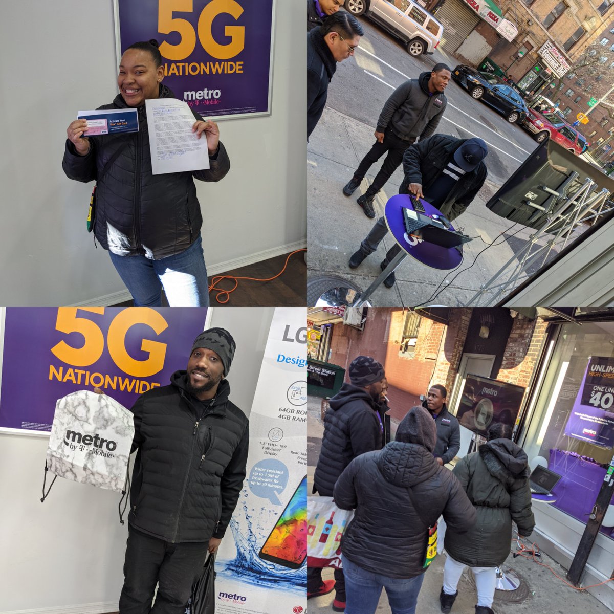 HernandezSuky's tweet photo. Unlocking The Vault Event at 151 E 110th St #murple #purplelife #storeevent @MetroByTMobile @GMEN80 @meganpanicucci @JimRobertiello https://t.co/vmoz91utCa
