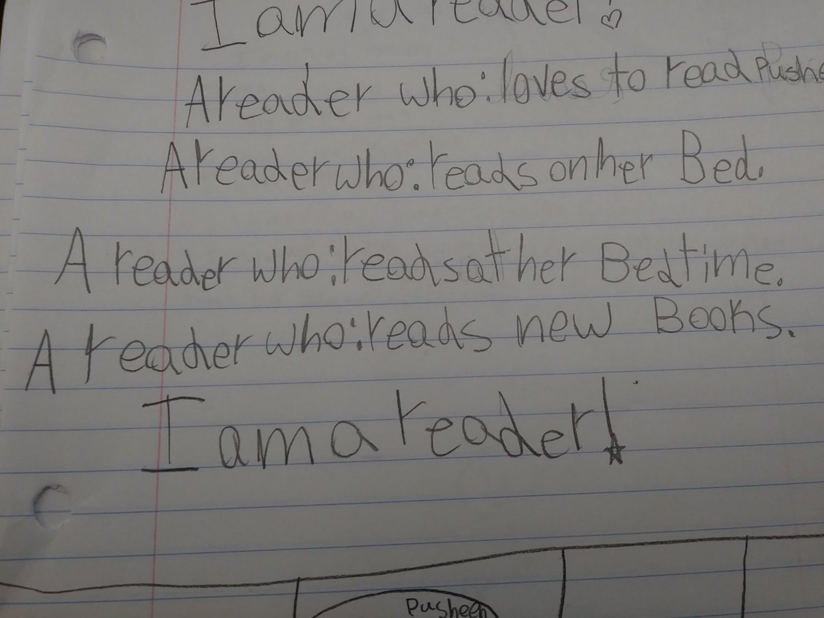 Teaching_Savage's tweet photo. We are readers! Readers who know how, what, and when they read. Who are you as a reader? @KPiebenga #weareclcs #mlit12 https://t.co/FU1wVYQXrL