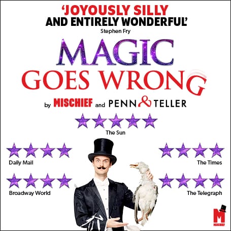 BethanWrites's tweet image. LONDON FOLK (or people who love theatre and that). 

Gutted but I have two tickets to the almost sold out matinee of #MagicGoesWrong at the Vaudeville on Sat. We can't go due to our travel plans going wrong 😭

£60 ONO and they're yours - please RT. DM for more details. Diolch!
