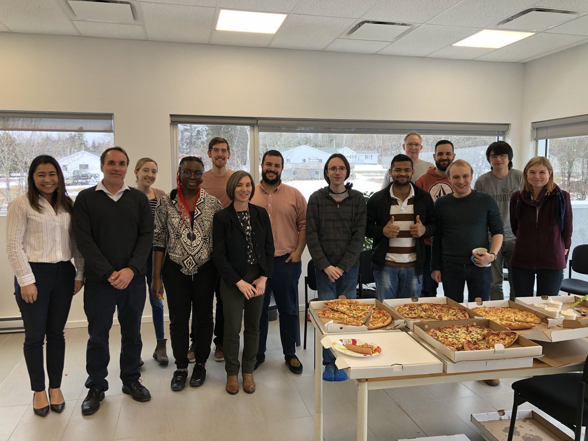 It’s always a treat when we have a visitor, it’s even better when the visitor brings treats! We were so pleased to welcome Brian of <a href="/TeledyneRESON/">Teledyne RESON</a> to our office today, thanks for the great presentation (and the 🍕!) #PizzaParty #LunchAndLearn #BigThingsComing