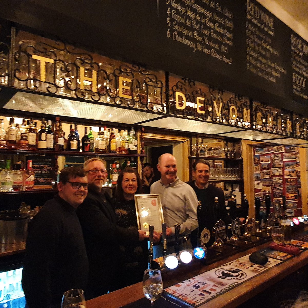 Congratulations to The Devonshire Arms, Bedford for becoming our Pub of the Year 2020. #bedford #camra #beer #poty