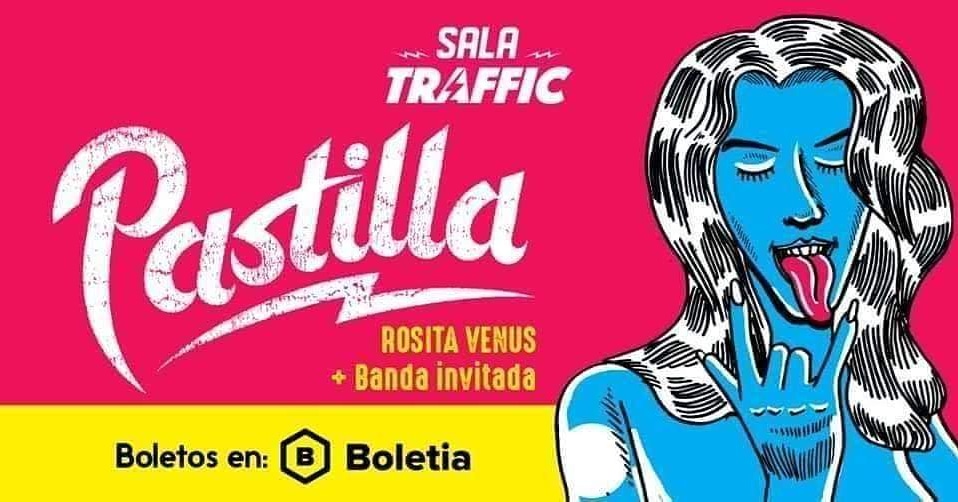 3 de Abril
#Pastilla + <a href="/rositavenusrock/">RositaVenus</a>
21:00hrs / +18 / Boletos en <a href="/boletia/">Boletia</a>