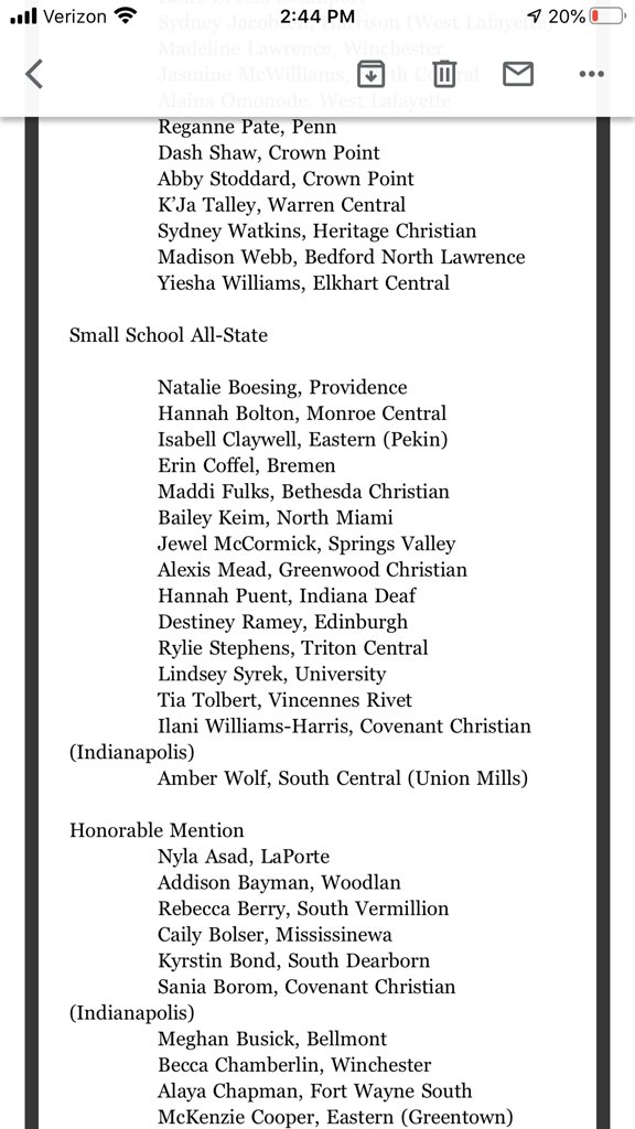 B_Morrison44's tweet photo. Congratulations @hannahboltonn on being named to the small school All-State team. This award is well deserved, it was a pleasure to coach you this yr. Thank you for your buy in and leadership. Very proud of the player and person that you are. https://t.co/7LbfL9fw8x