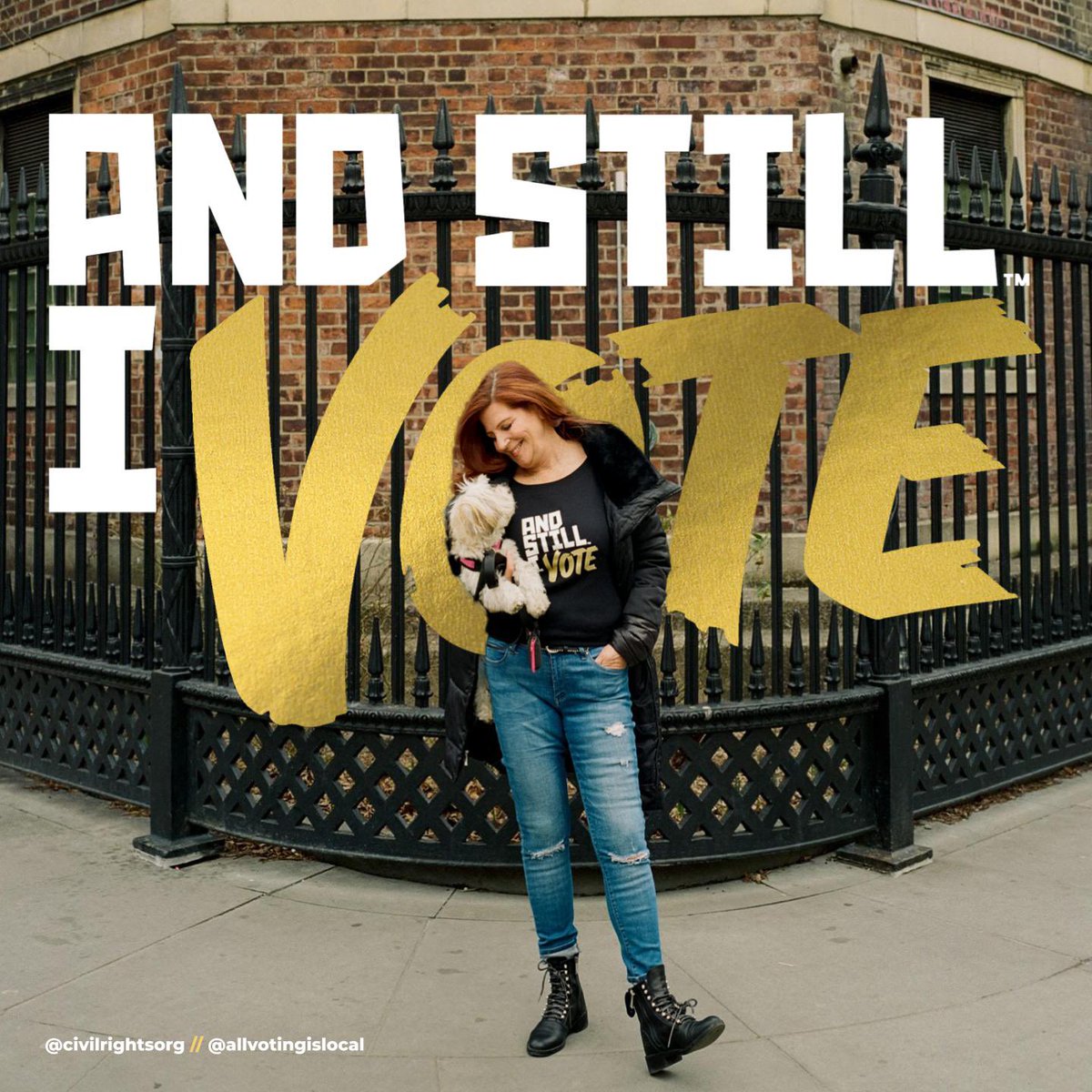 Today is the day we confront those who abuse their power and deny our freedom!
#ANDSTILLIVOTE. <a href="/PhotoDre/">Andre D. Wagner</a>