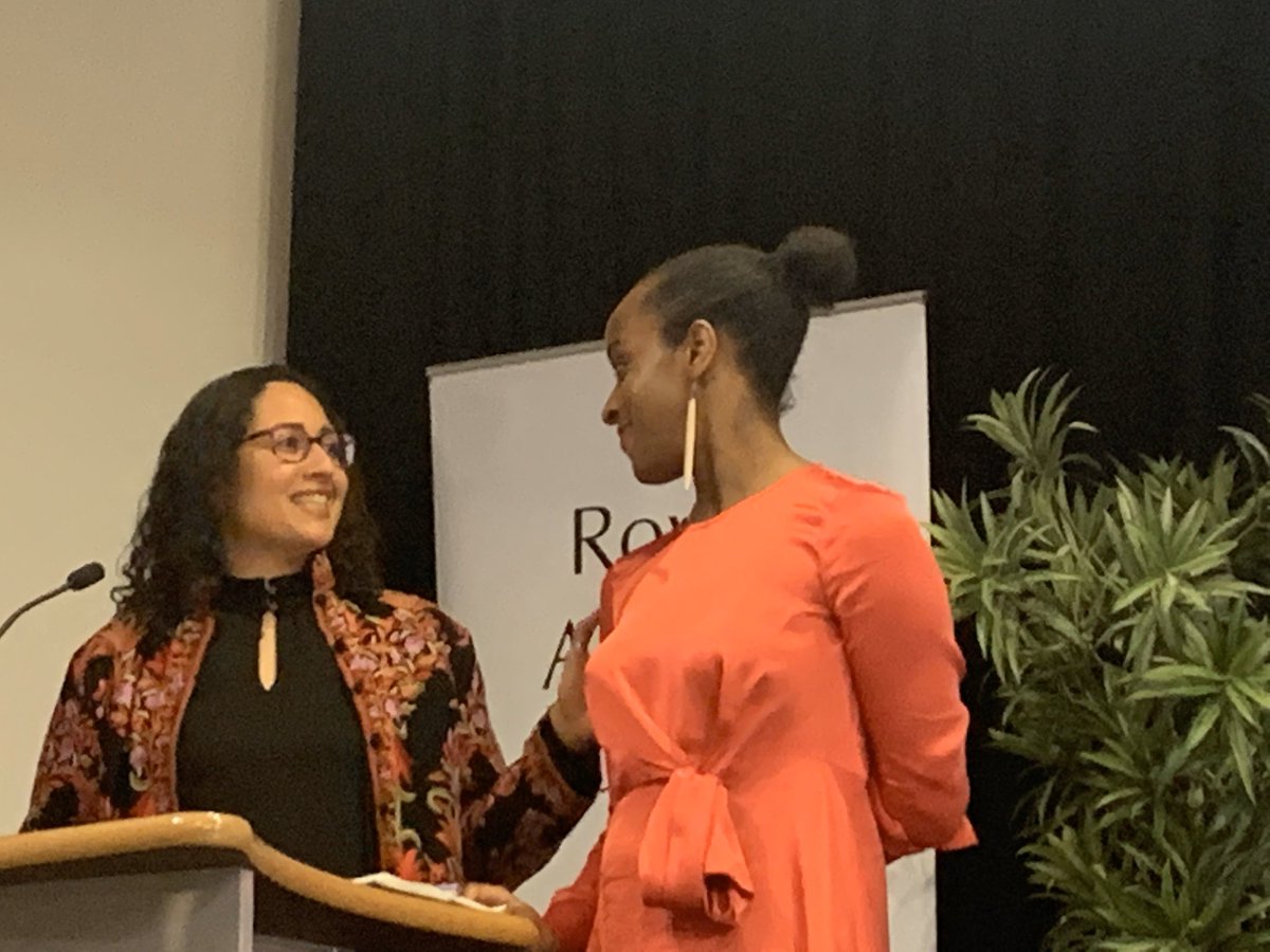 G_tharmaratnam's tweet photo. “Tell the story, travel widely and challenge your own #narrative of #Africa.” A call to action from the amazing #women leaders @Dinasherif and @Feliciappenteng @mitlegatum #IEAfricaCenter @EF_Fellows @royafrisoc https://t.co/qMmFRhG22s