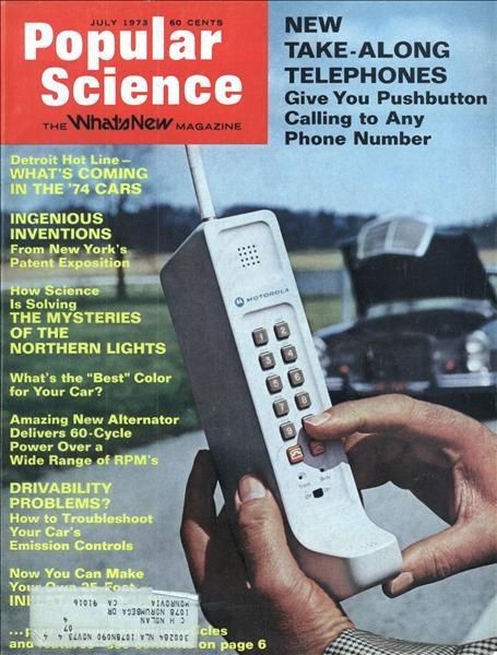 RubenYoLibertad's tweet photo. 1973  portada de la revista ciencia popular 
Primeros #Motorola , sin visor 
😳
@WalterJFernand https://t.co/0614j1hVEv