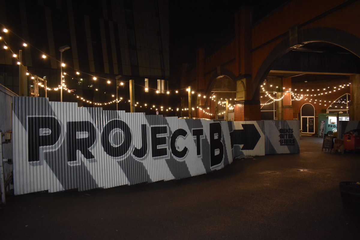 RansmManchester's tweet photo. Here’s a peak inside our new home @project_b_mcr 
Beneath the arches and under the streets. Tables &amp; chairs to be cleared for you all...
Ransm relaunches 18th April. The last few early bird tickets are available here : https://t.co/H07n2JxFLZ https://t.co/QH5kd2ZqK2