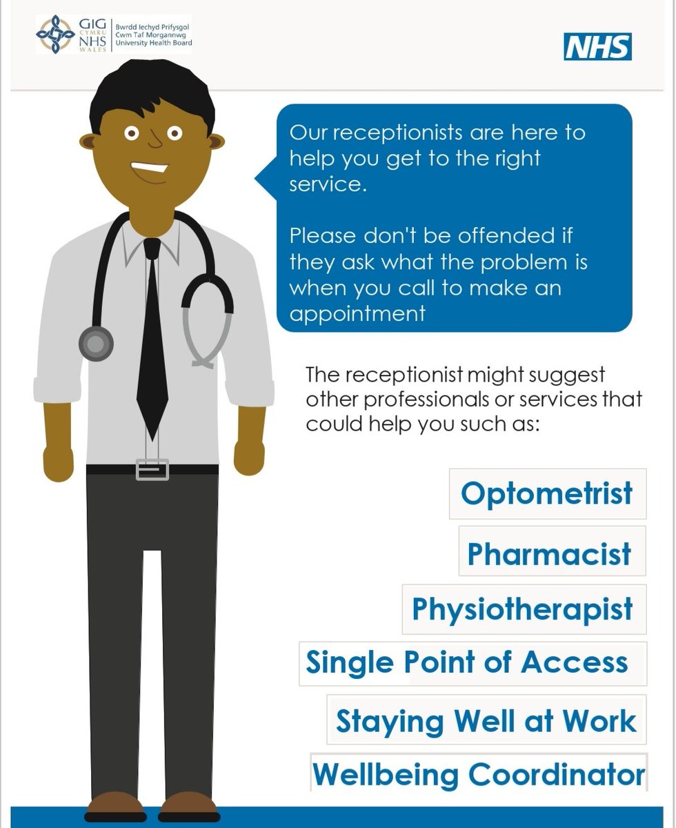Rhonddacluster's tweet photo. Our Rhondda GP Practice staff are being trained as #carenavigators. This will help you get to the right service, first time. #rightservicefirsttime #yourlocalteam
@ConexusHealthUK @CwmTafMorgannwg https://t.co/LXPnx8tDgm