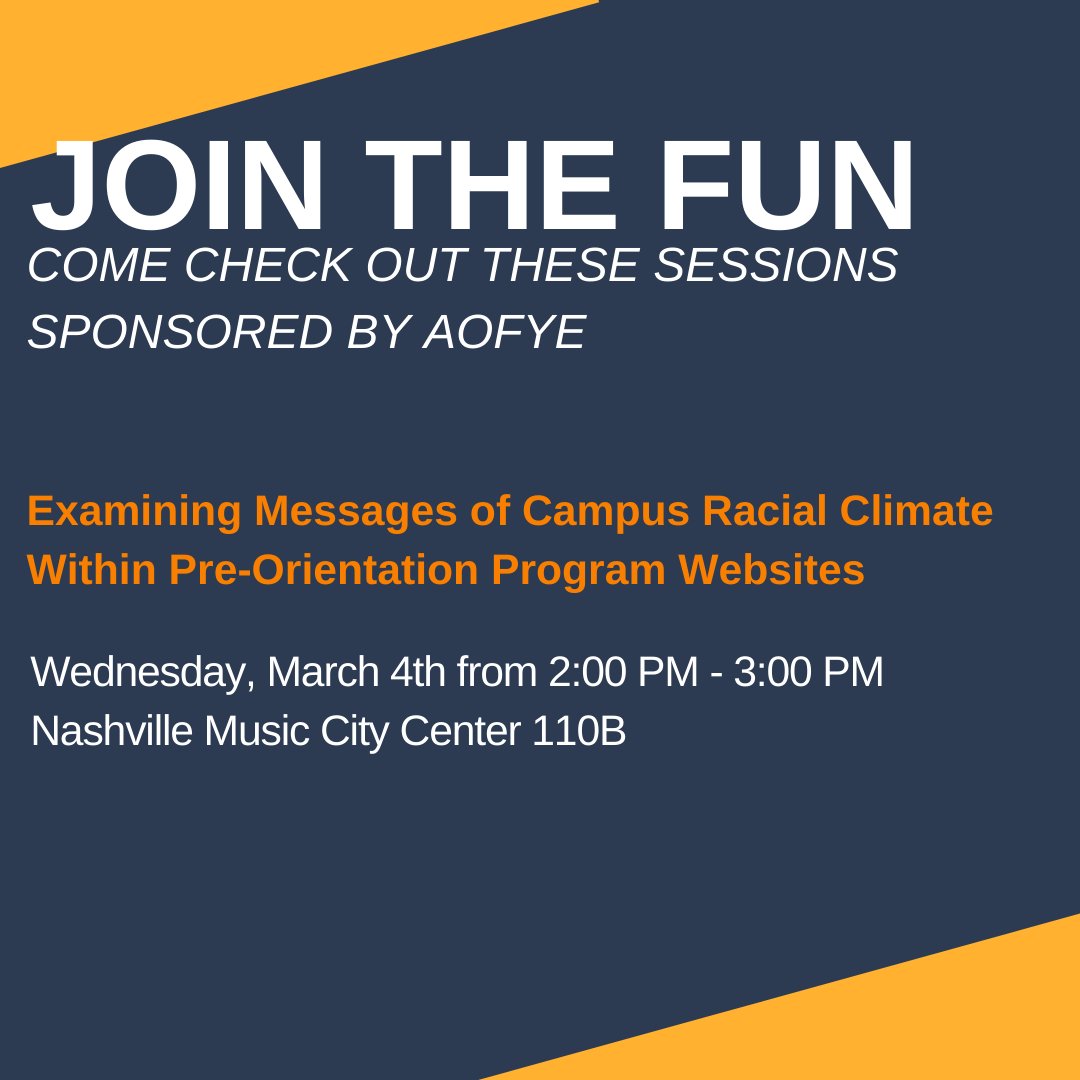 Join us for the last #AOFYE2020 Sponsored Session of #ACPA2020 !