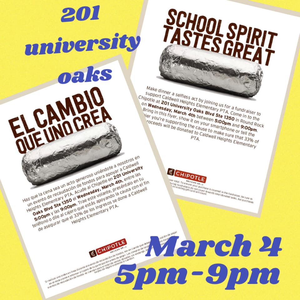 CHEPTAEagles's tweet photo. Grab dinner at Chipotle tonight to support CHE! https://t.co/Jy9rwhXkhJ