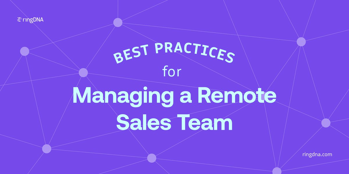 revenue_io's tweet image. The best practices you need to know for managing a remote sales team: ringdna.com/blog/best-prac…
#ringDNA #Sales #SalesTips #SalesManagement
