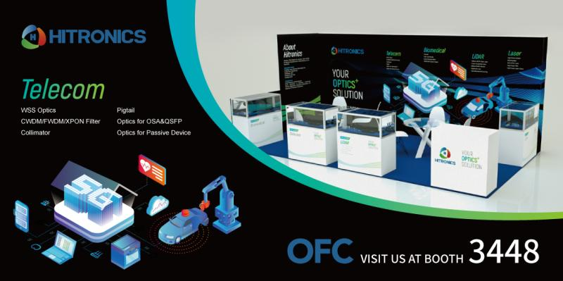 HitronicsI's tweet photo. Find Hitronics Optics &amp; Solutions for your Telecom and various application @Booth #3448 #OFC20, #ofc2020. Tap into Hitronics' 35 years of experience: sales@hi-tronics.com. https://t.co/IjTC8QaLOY