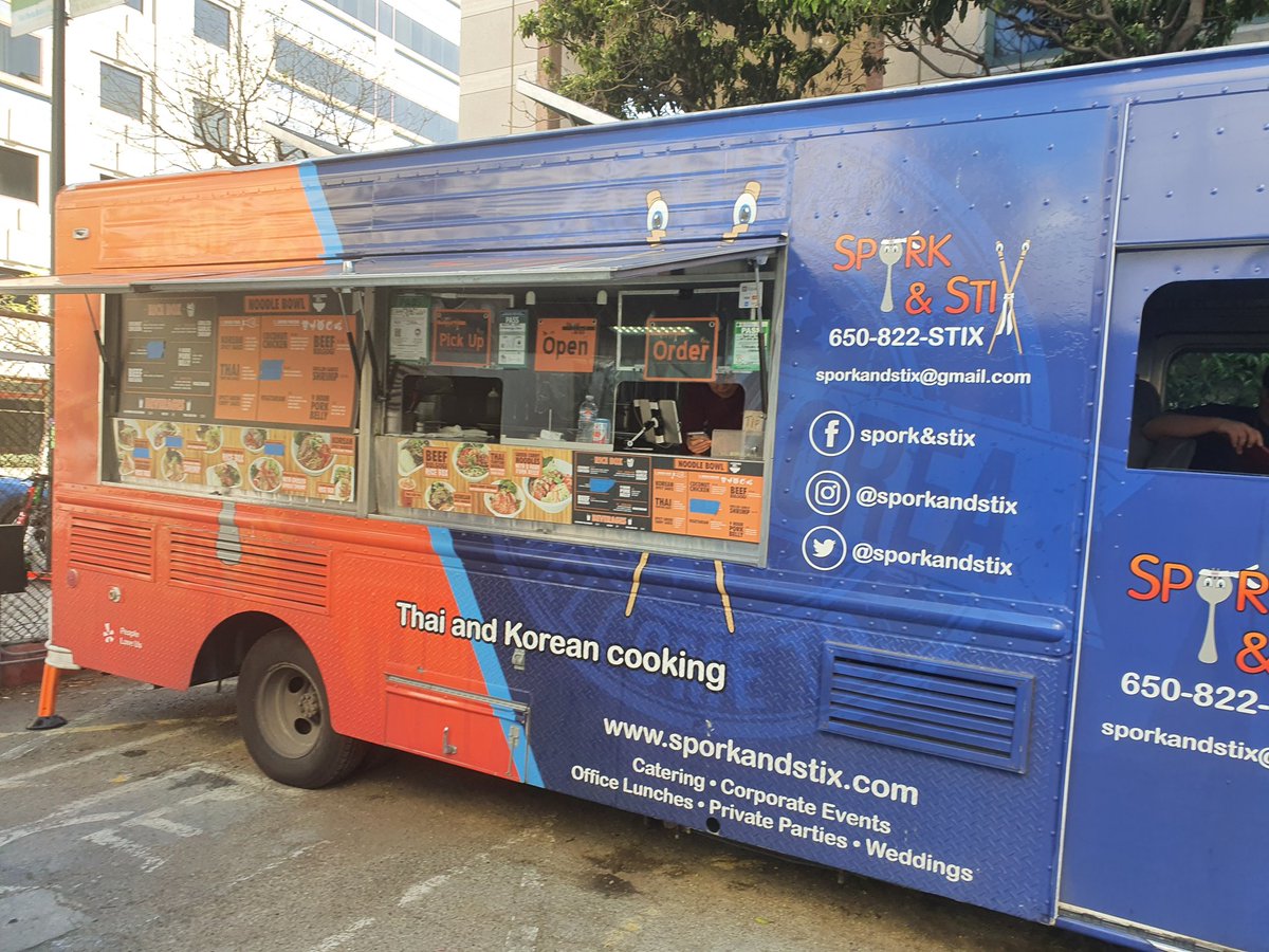 Wednesday March 4th - 11am-2pm. Today!! <a href="/LimonRotisserie/">Limon Rotisserie</a> <a href="/sporkandstix/">Spork&Stix</a> <a href="/CurryUpNow/">Curry Up Now</a> <a href="/banhmizonus/">Banh Mi Zon</a> @ricebucketfoodtruck. Join us 350 2nd St. 

Bookmark trucks.foodeaze.net for more of The Best Of The Bay! #FoodTrucks #LunchTime