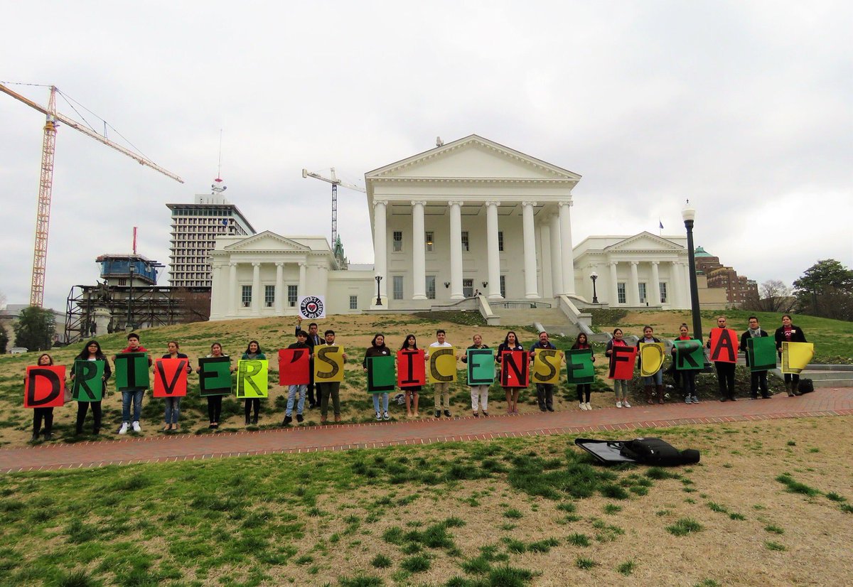 VACOLAO's tweet photo. Our community wants driver’s license for all. One of these days the Committee of Conference will make its decision whether or not driver’s license for all moves forward. #DriveVAForward https://t.co/n3901b7iqz