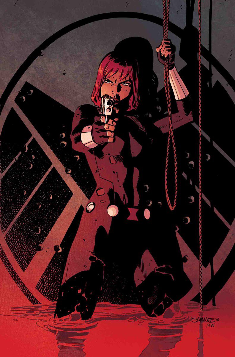 Day 4: With a movie dropping later this year,  #BlackWidow  ! A longtime Avenger AND Champion, former KGB agent Natasha Romanova, better known as Black Widow, is one of the best agents S.H.I.E.L.D. has ever had. Played by Scarlett Johansson.  #WomensHistoryMonth