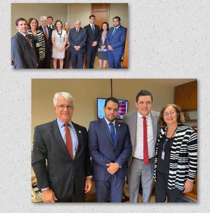 Os deputados federais Alcides Rodrigues (PATRIOTA–GO) e Marcão Gomes (PL-RJ) foram visitados, nesta quarta-feira (4), por integrantes do Movimento Nacional pela Advocacia Pública. Ambos se manifestaram favoráveis aos pleitos apresentados. 

#MovimentoNacionalpelaAdvocaciaPública