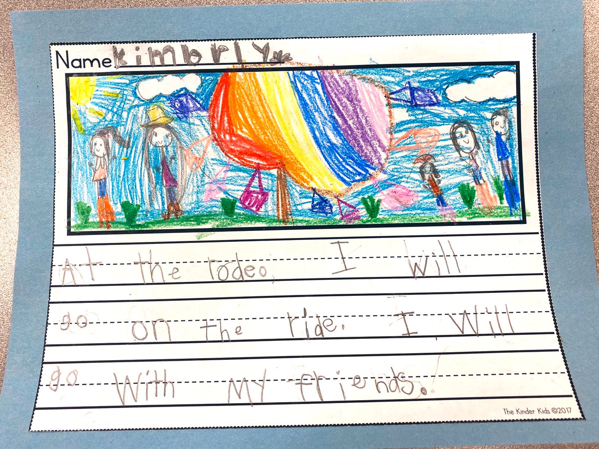 A couple weeks ago I realized my kids weren’t writing as well as they read. So we hit it hard and they made me so proud 😭