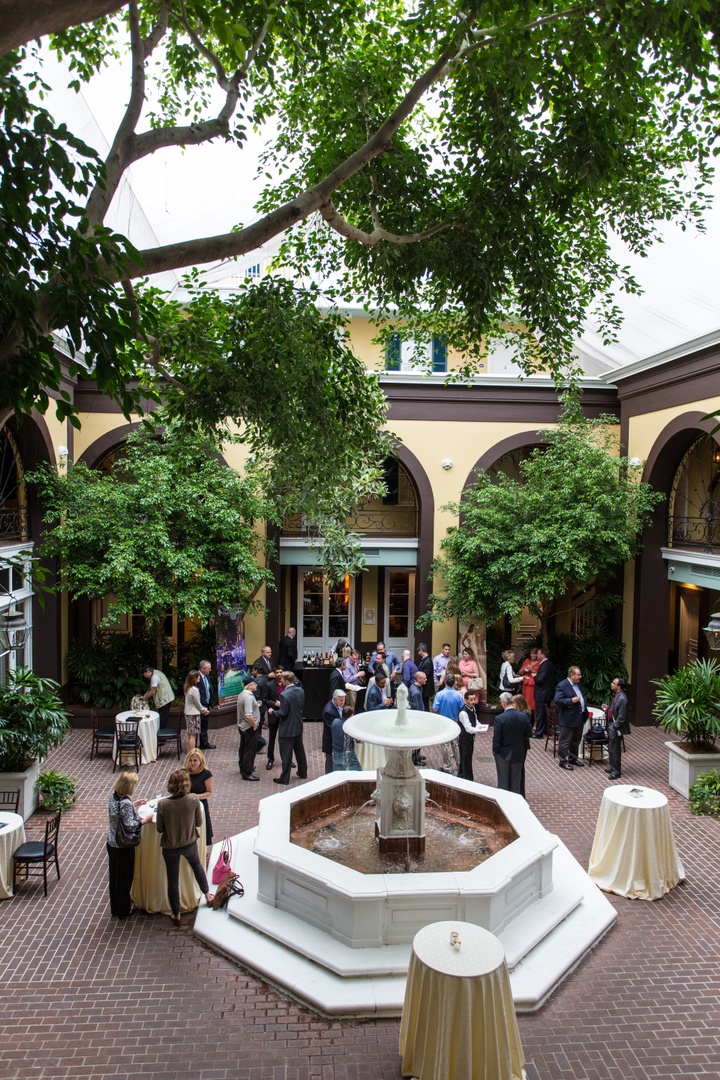 HotelMazarin's tweet photo. One of the most romantic settings in all of New Orleans, the #HotelMazarin courtyard. #WeddingWednesday https://t.co/zmn84U59jl