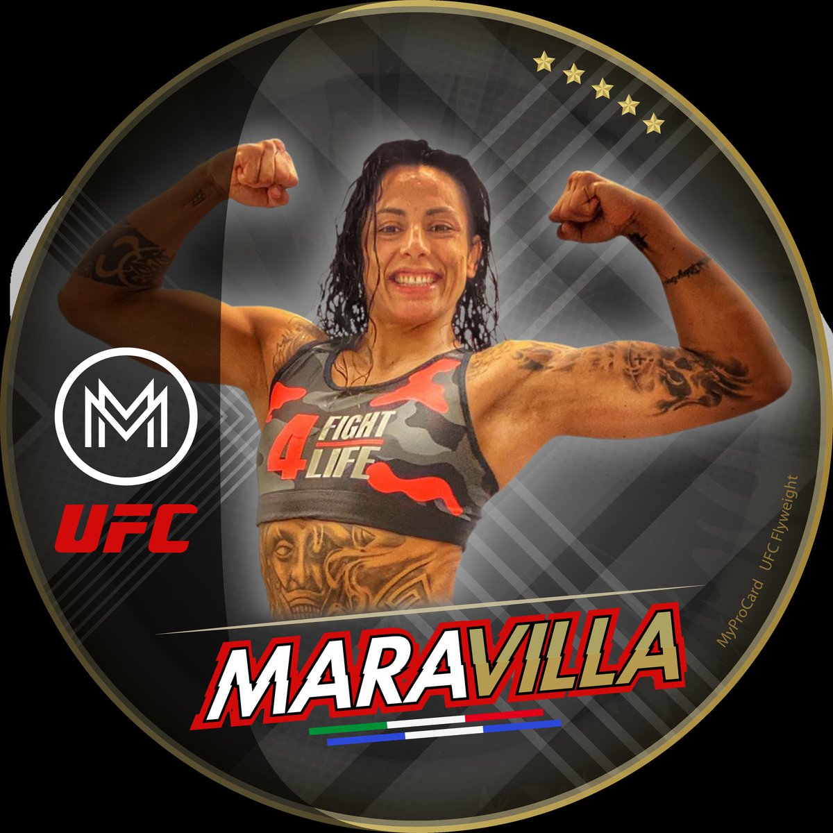 BdSGenova's tweet photo. Here is the new profile image we created for @maramaravillarb in collaboration with @MyProCard. A 100% Italian product !!!
The new image of the real Champions!
📨bottegadellosport@gmail.com
🇭🇳🇮🇹Mara Maravilla🇮🇹🇭🇳 https://t.co/UC1tEbLGcV