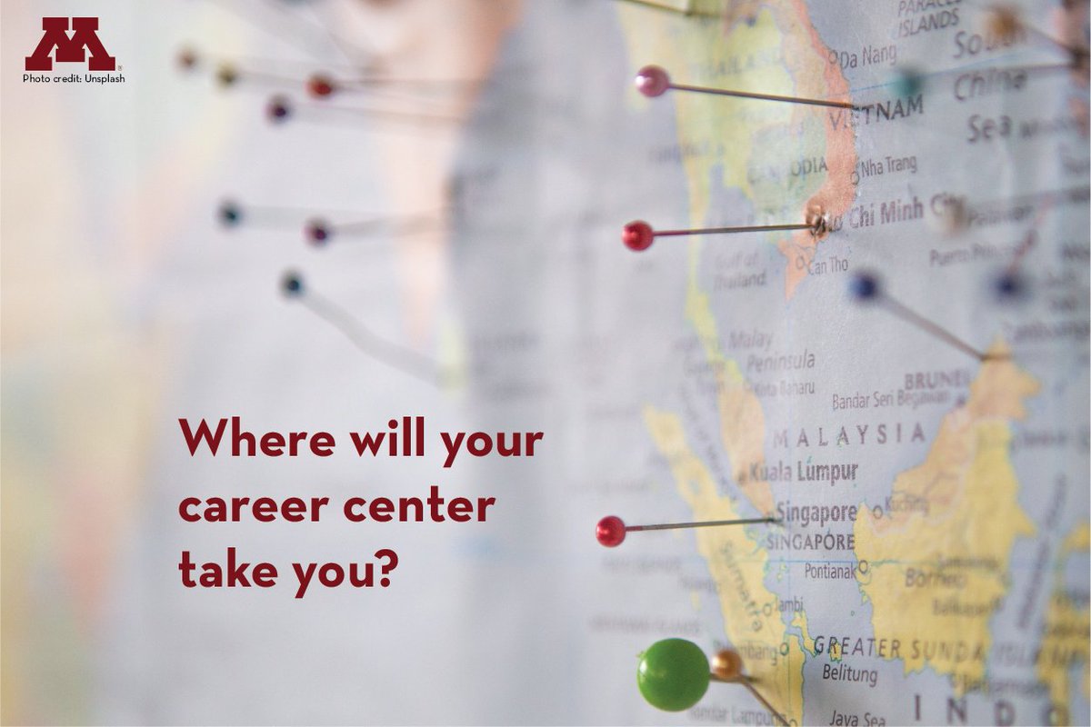 UMNJobFair's tweet photo. Take your first step getting ahead in your career by stopping by your college career center! Here's what you can gain from your visit: https://t.co/9KnmXi7KEf #MisforCareer #UMNJobFair https://t.co/TZx9eM1W2v