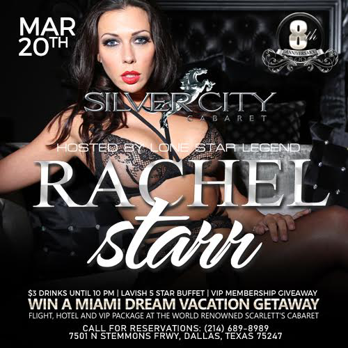 RachelStarr's tweet photo. I’m so excited to be performing in Dallas! Come see me feature dance in my hometown on March 20th @SilverCityCab! Call 214-689-8989 for more info 🥳🥰 https://t.co/RhcN2fq9cK