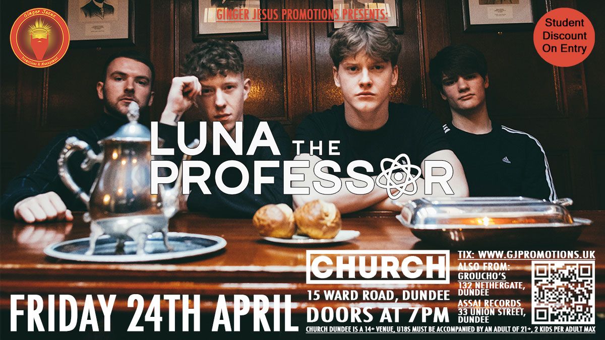 Ginger Jesus on Twitter "Buzzing to announce LunaProfessor at church