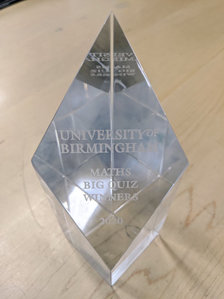 Maths_SH's tweet photo. So SO proud of our Year 10 students. Fabulous effort at @BirminghamU Big Maths Quiz! We were top out of 400 students for the second year running! What a reason to celebrate 🎉 @SummerhillSch @Miss_Barnett7 https://t.co/iH4baEZPIs