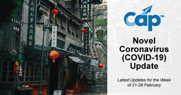 travelwithcap's tweet photo. Is it safe to travel during the #coronavirus outbreak? Check out our latest report on the spread of #COVID19 so you can #knowbeforeyougo. 

Read the report: https://t.co/J4BEylQ4G6 https://t.co/MHftnMUg8q