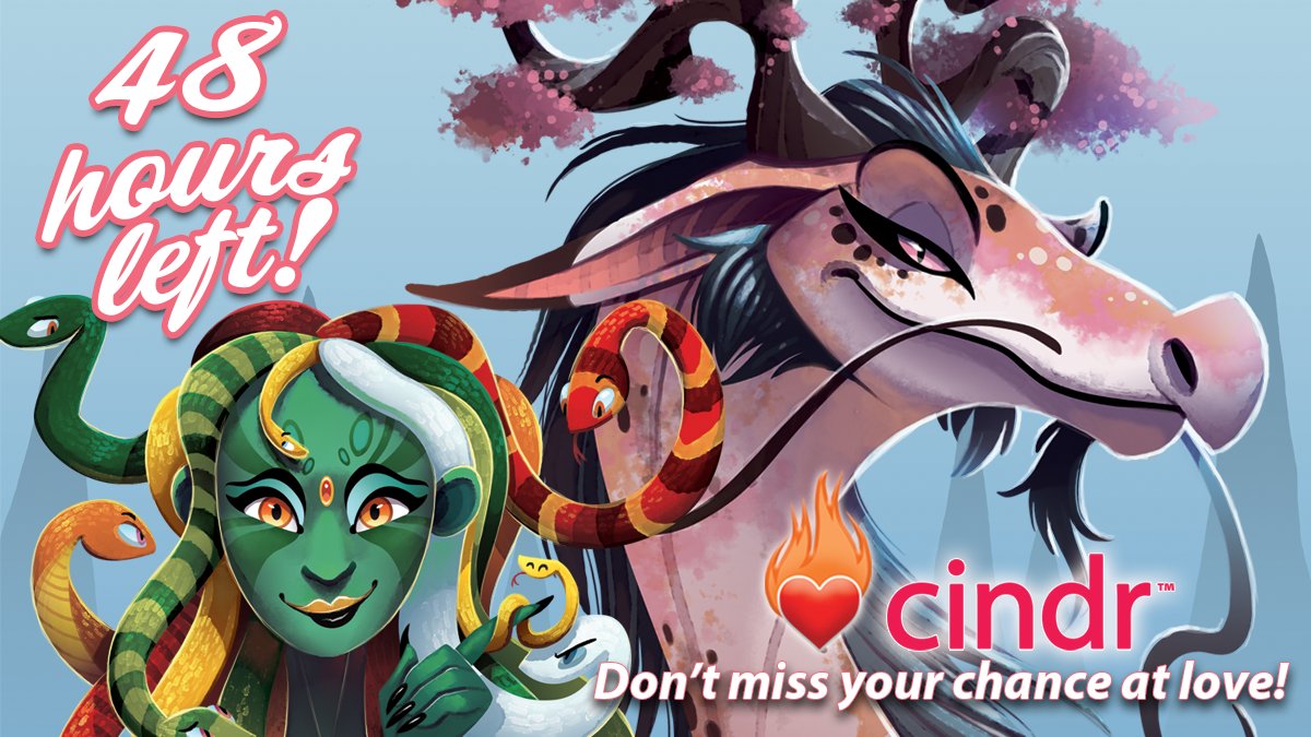 SmirkandDagger's tweet photo. Don't fly solo! Time is short, don't miss your chance at love! Cindr...date dragons without getting burned! Back it on KS before it's too late! #idatedragons #kickstarter #boardgames
https://t.co/5flsKUh9nt https://t.co/81E7P6lcpg