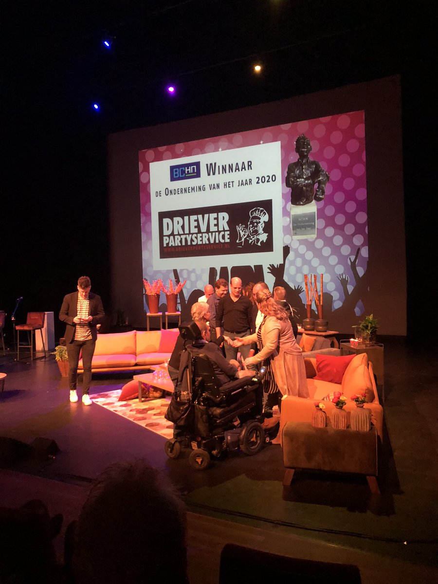 Onderneming van het jaar. Gefeliciteerd!