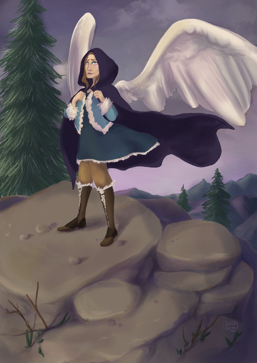 MouseyPeach's tweet photo. It’s been nearly a year since my last pinned tweet so here we go! 

My name is Sarah and I do mainly fantasy illustration with a focus on DnD, specifically for @NotGreatRPG https://t.co/PqEjz9YGs7