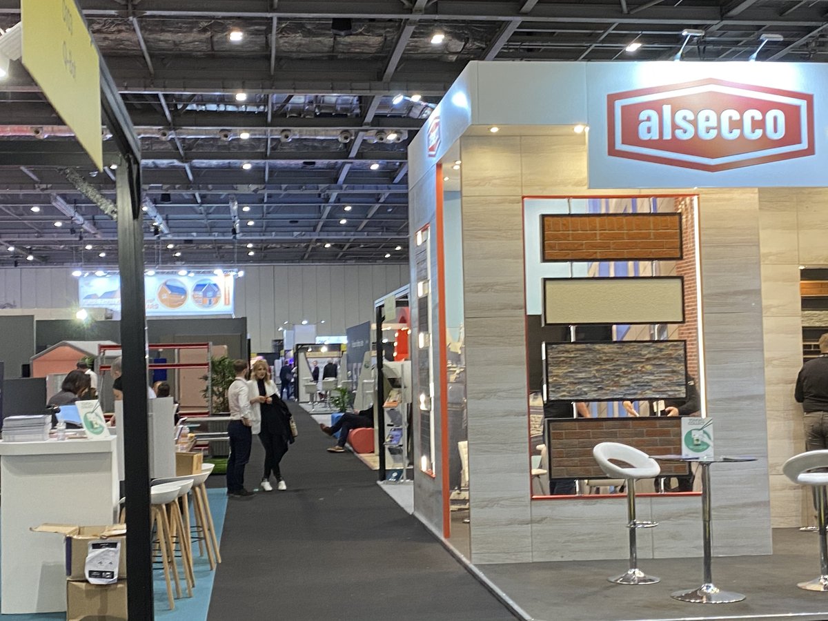 Good to see all the Sustainable products shown at the Future Build Exhibition at the ExCel London.
