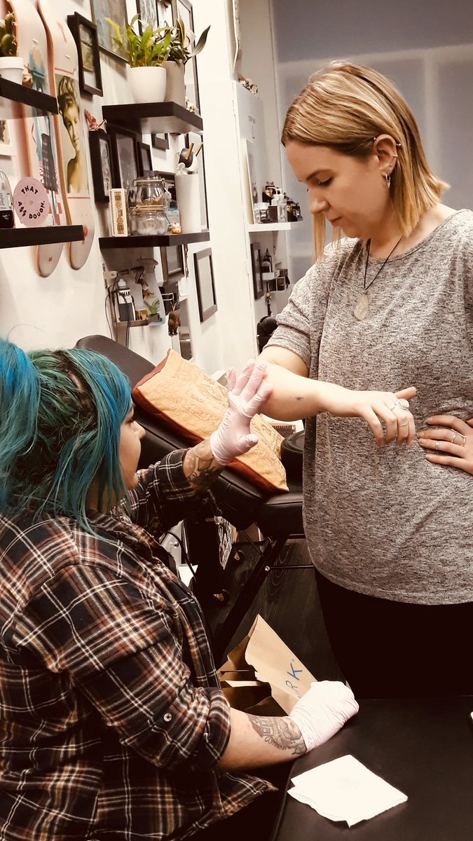 ScriptLoveUK's tweet photo. I finally did it. WOO HOO!!!!! @thescript @TheScript_Danny @GlenOfThePower #SunsetsandFullMoons #TheScriptTattoo https://t.co/PrN0dCALrS