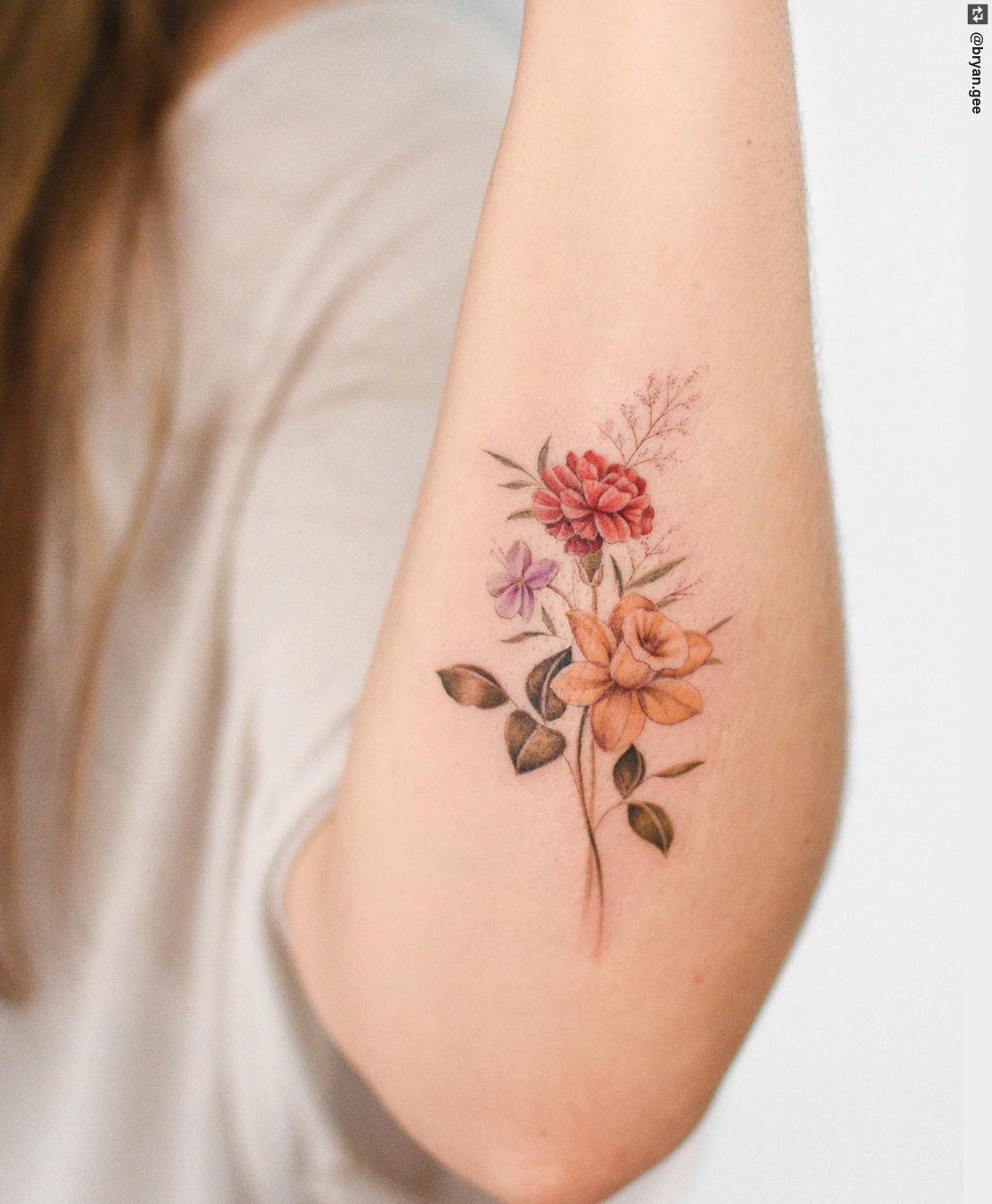 The Meanings Of Carnation Tattoos Explained In Detail