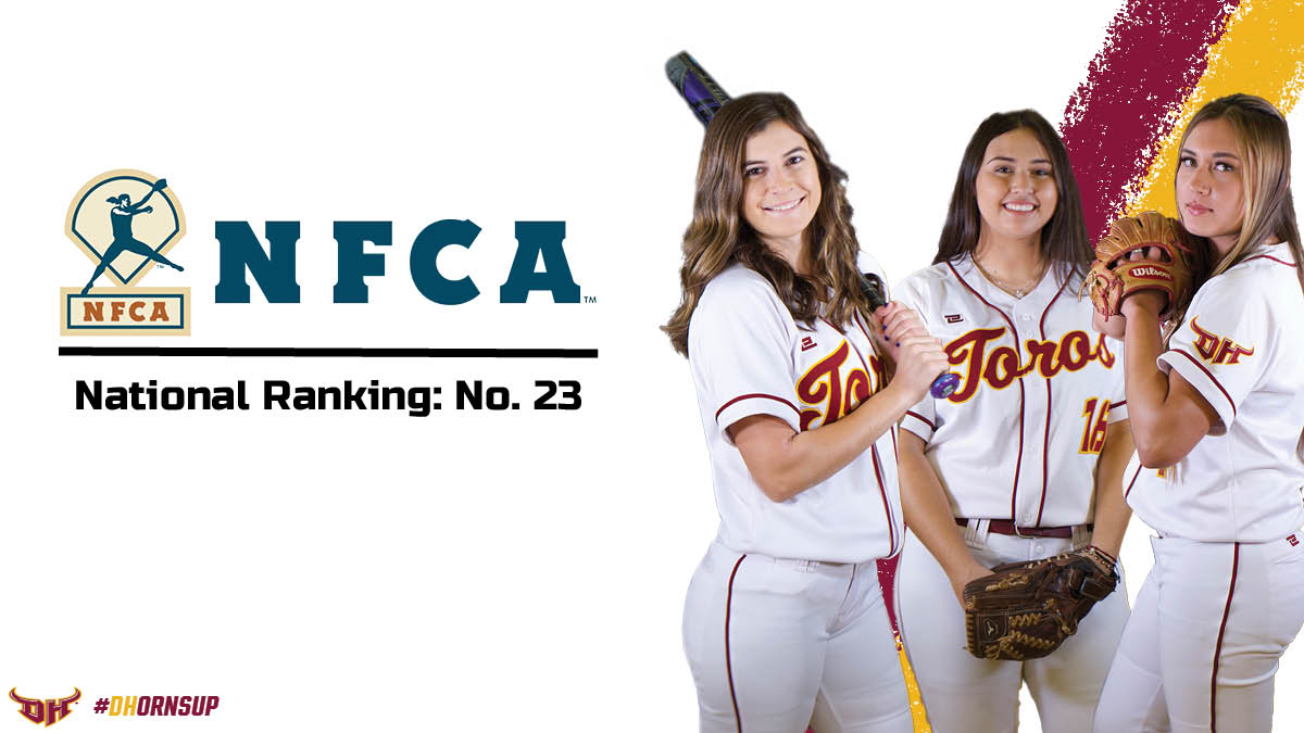 Cal State Dominguez Hills Athletics (@torosathletics) on Twitter photo ๐ฅ: <a href="/CSUDHsoftball/">Toros Softball</a> is ranked 23rd in latest <a href="/NFCAorg/">National Fastpitch Coaches Association</a> National Poll. First time since 2013 that the #Toros have been nationally ranked.
๐: gotoros.com/news/2020/3/4/โฆ
#DHornsUp #Toros4Life ๐ฅ: <a href="/CSUDHsoftball/">Toros Softball</a> is ranked 23rd in latest <a href="/NFCAorg/">National Fastpitch Coaches Association</a> National Poll. First time since 2013 that the #Toros have been nationally ranked.
๐: gotoros.com/news/2020/3/4/โฆ
#DHornsUp #Toros4Life