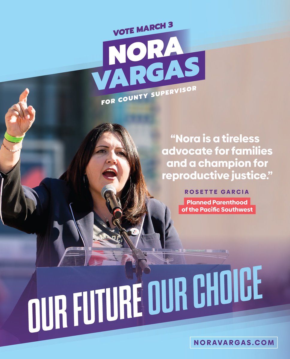 WeAreIncitement's tweet photo. Some branding, mail and social graphics for bad-ass @noravargassd running for San Diego Supervisor. The race is too close to call right now - we hope she pulls through!
#campaigndesign #progressivedesign #socialimpactdesign #politicalart #designforchange https://t.co/F1MEdX3Acn