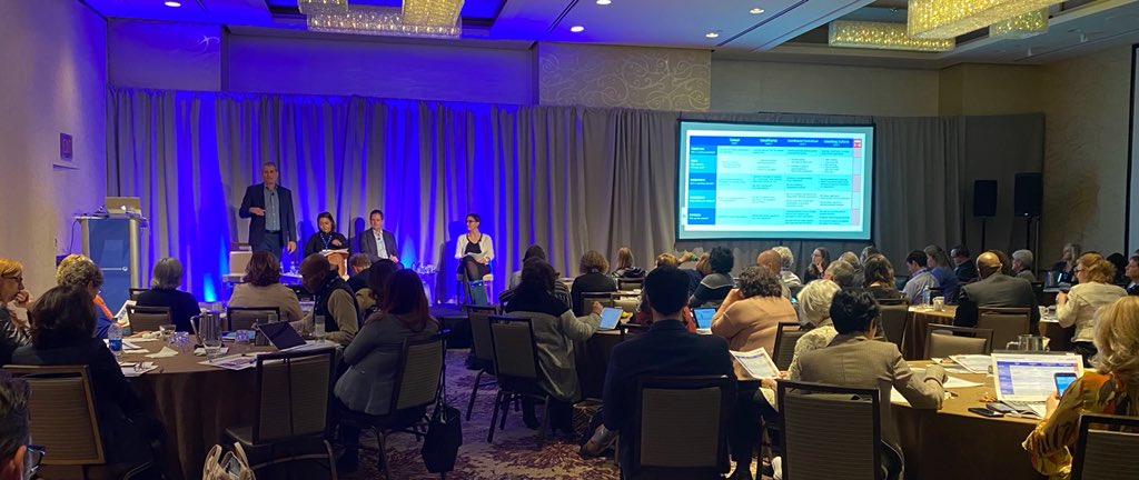 CoachSourceLLC's tweet photo. Our Founder &amp; CEO @bunderhill presenting the #Coaching Maturity Assessment tool, to help companies determine the state of evolution of coaching in their organization.

@Conferenceboard #NewYorkCity 

#TcbExecCoaching #ExecutiveCoaching 
#CoachSource https://t.co/4FOMejRZxc