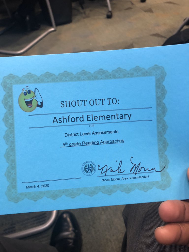 Mr_CWalker's tweet photo. I’m so proud of my 5th grade team. They have worked hard with their students and go above and beyond to ensure their kids are learning and represent themselves well. @Ashford_Hisd @MsDoyleAshford @MrCoppes ms. Brothers and Ms. Garcia. https://t.co/IsE0oLTrU8