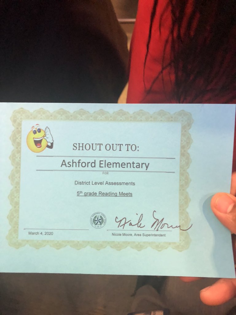 Mr_CWalker's tweet photo. I’m so proud of my 5th grade team. They have worked hard with their students and go above and beyond to ensure their kids are learning and represent themselves well. @Ashford_Hisd @MsDoyleAshford @MrCoppes ms. Brothers and Ms. Garcia. https://t.co/IsE0oLTrU8