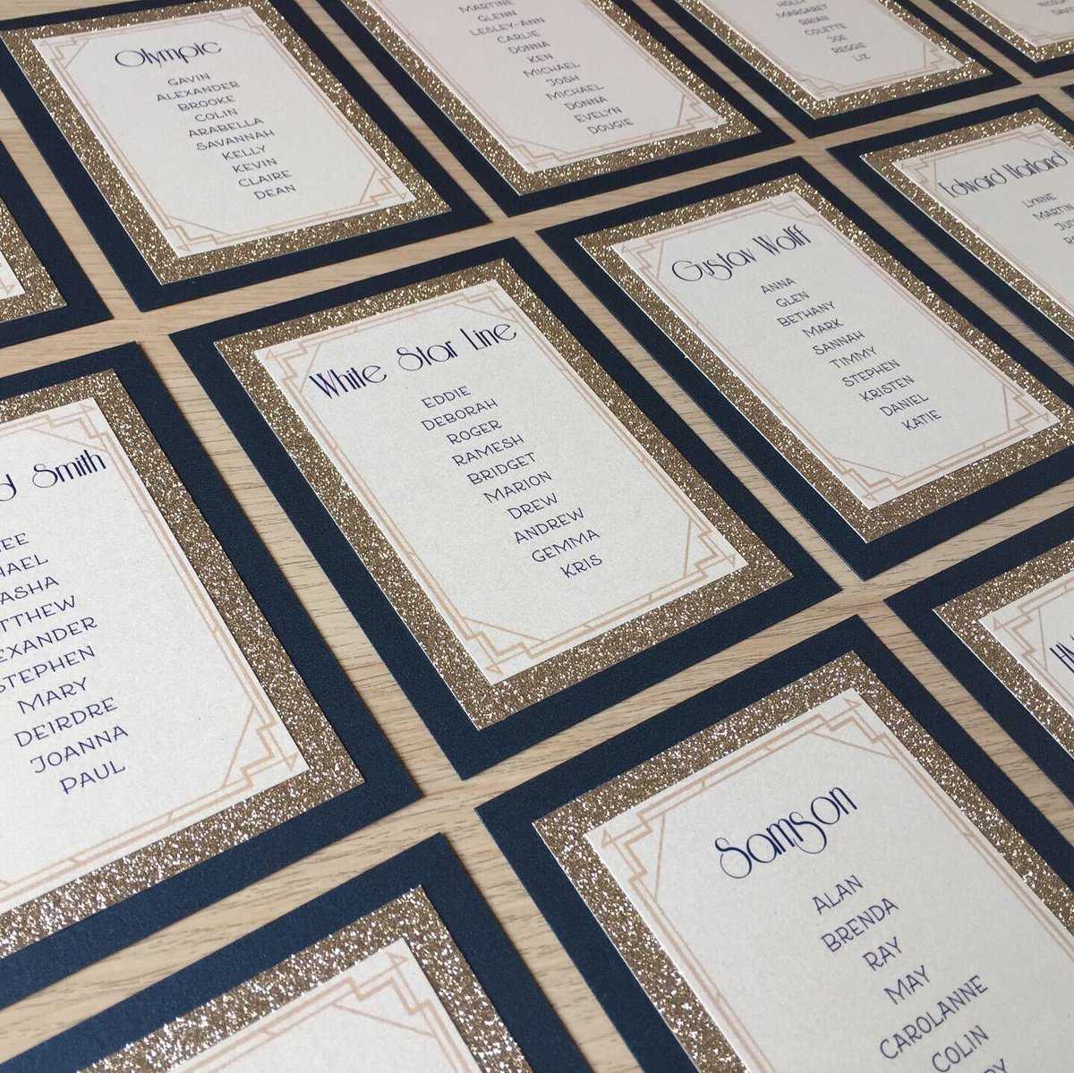 designerinvite's tweet photo. TABLE PLANNING //
Art Deco Table Plan Cards &amp; Table Names in Midnight Blue &amp; Champagne Glitter for a nautical inspired wedding
#wedding #stationery #artdeco #glitter #titanic #nautical #tableplan #seatingplan #tablenames #guests #2020wedding #2021wedding #2020bride #2020groom https://t.co/Eoz3BoBpvz