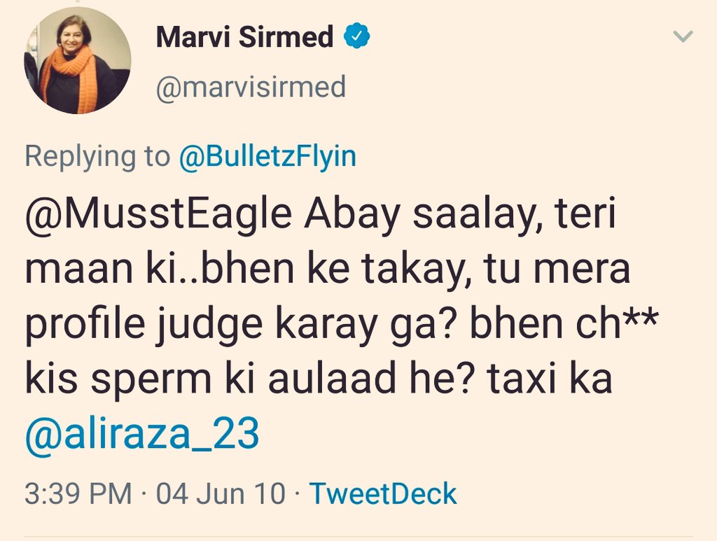 furqanawab's tweet photo. @ajmaljami But she was / is allowed to use any language. . #SelectiveEthics https://t.co/cRLJogqfxz