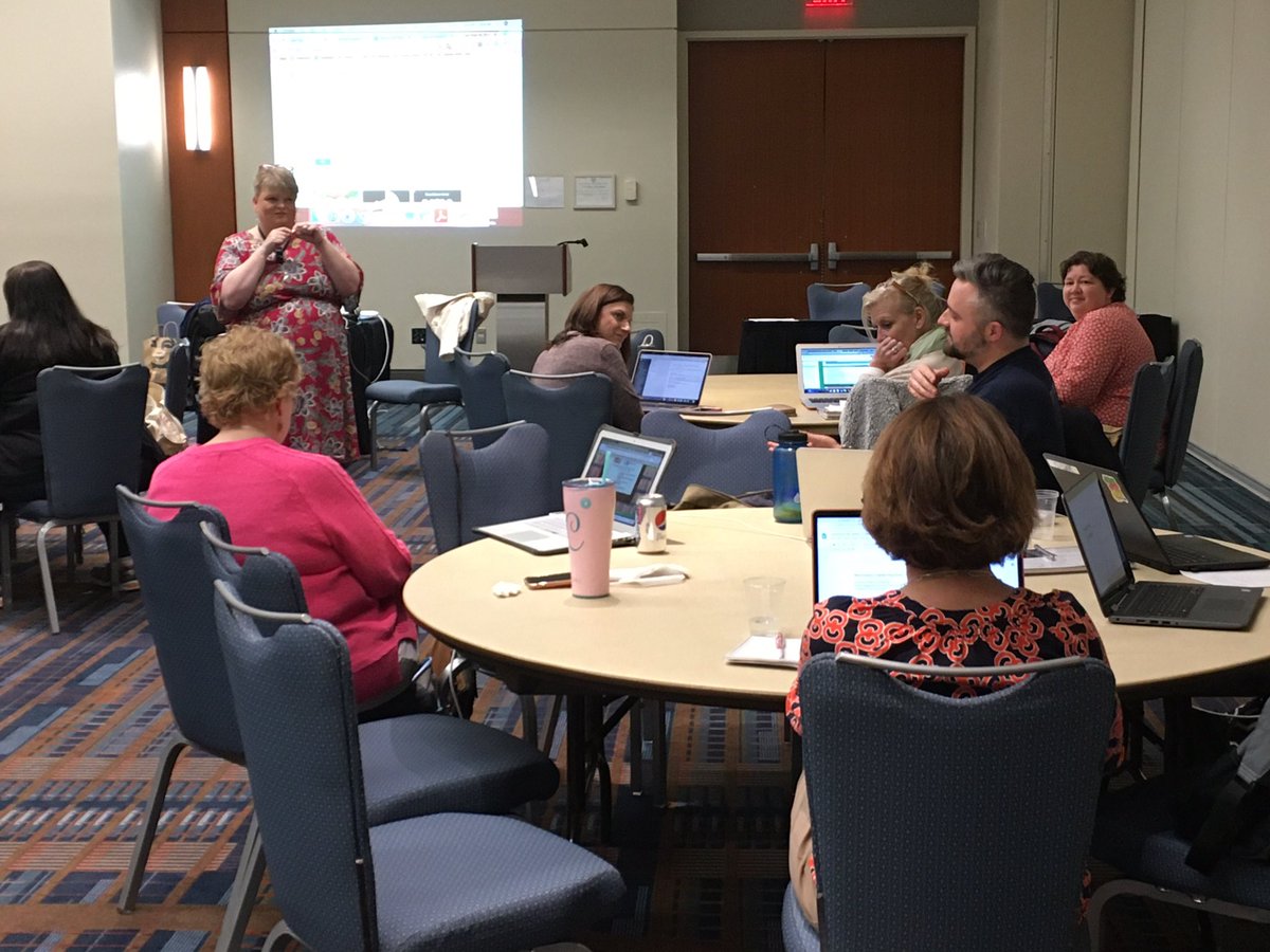 ncties's tweet photo. #SLMCs learning how to assess the health of the school library from the awesome and inspiring @jenniferlagarde at #NCTIES2020 https://t.co/WlIFL2R7kh