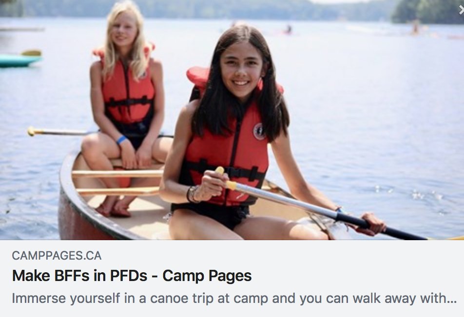 CampPages's tweet image. Some camps offer canoe trips that will have you paddling away with life lessons, not to mention best friends (possibly for life)! Read our latest story! camppages.ca