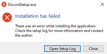 lukyt9's tweet photo. @discordapp This happens everytime I try download discord after one day Discord just randomly decides to boot us as an error. https://t.co/33Sc7taJ2X