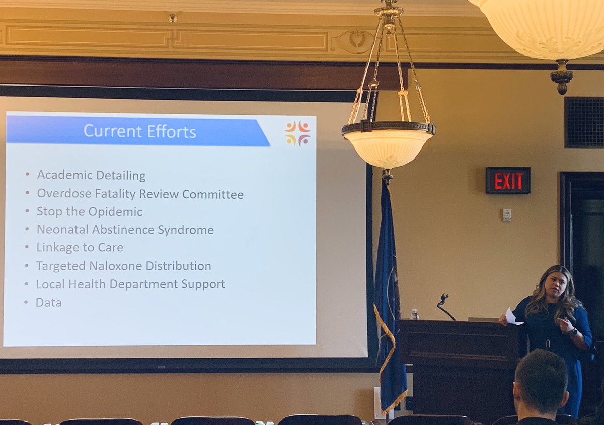 UtahAG's tweet photo. Anna Fondario with the @UtahDepOfHealth discusses resources provided by the Department and their current efforts to combat the opioid crisis. Have you checked out Stop the Opidemic? https://t.co/wEbL5Y4Td2 There you can find resources, overdose info, &amp; more. #utpol #opioidcrisis https://t.co/AjvR7rw71L