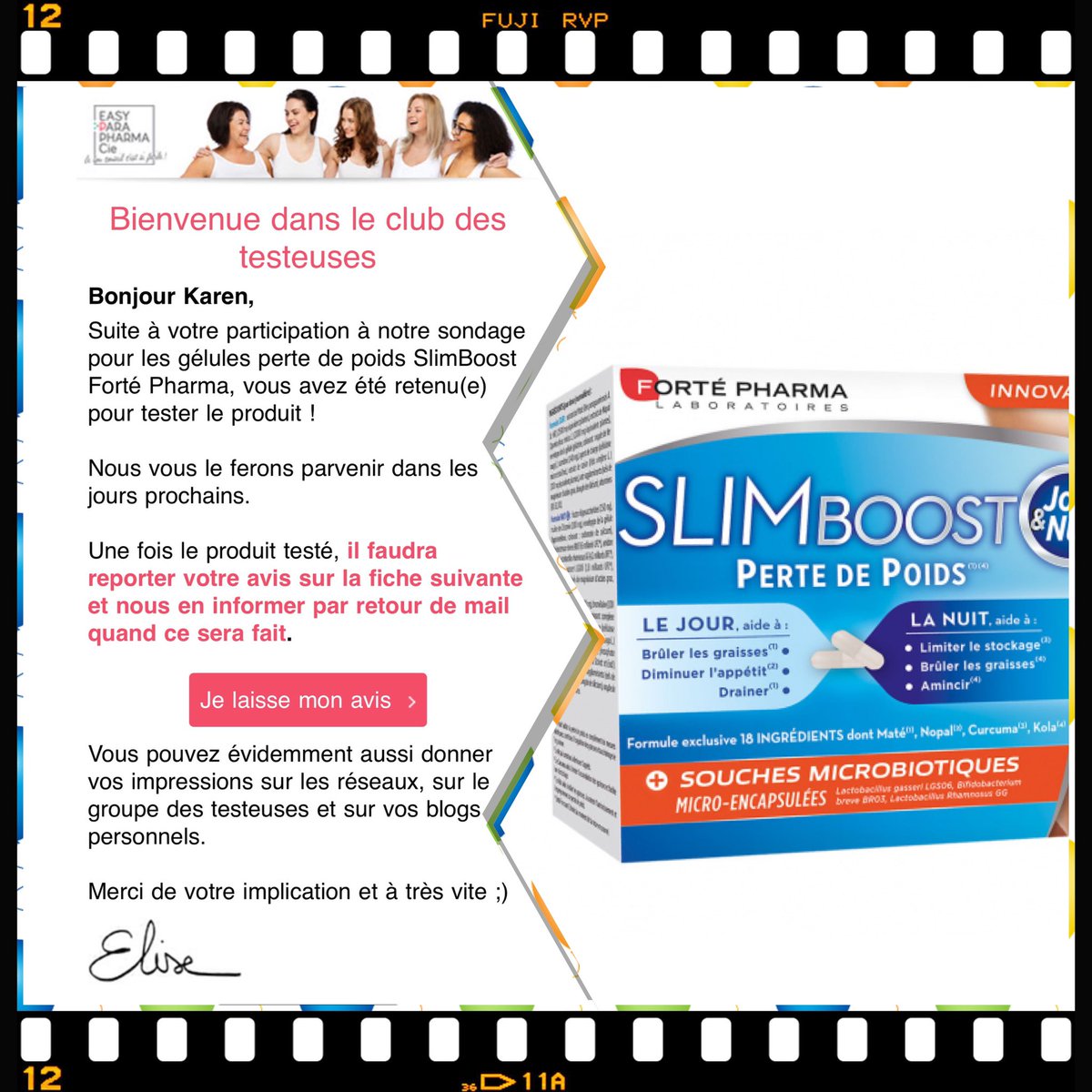 yanikarpediem's tweet photo. Sélectionnée pour le #slimboost de chez @FortePharmaLB avec @easypara
Merci pour la confiance.
Je reviendrai ici vous partager mon avis
#test #pertedepoids #probiotique https://t.co/rGaodpexSp
