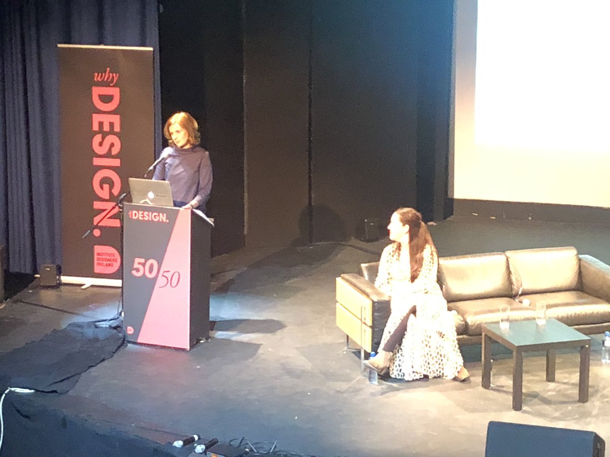unahealydesign's tweet photo. "Learning is key and we need to invest in talent" Aileen Dempsey from @DesignSkillnet addresses the audience @WhyDesignDotIE @IDIIreland #whydesign2020 https://t.co/8O4TVA4jzP